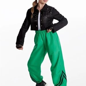 Weissman Showtime 16714 dance costume — Speed Drive
Green